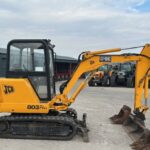Mini excavatrice JCB 803 Plus 1999 – Machine pratique et en bon état pour vos travaux