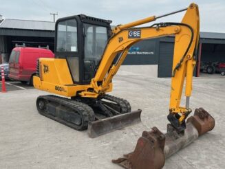 Mini excavatrice JCB 803 Plus 1999 – Machine pratique et en bon état pour vos travaux – Image 2