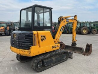 Mini excavatrice JCB 803 Plus 1999 – Machine pratique et en bon état pour vos travaux – Image 3